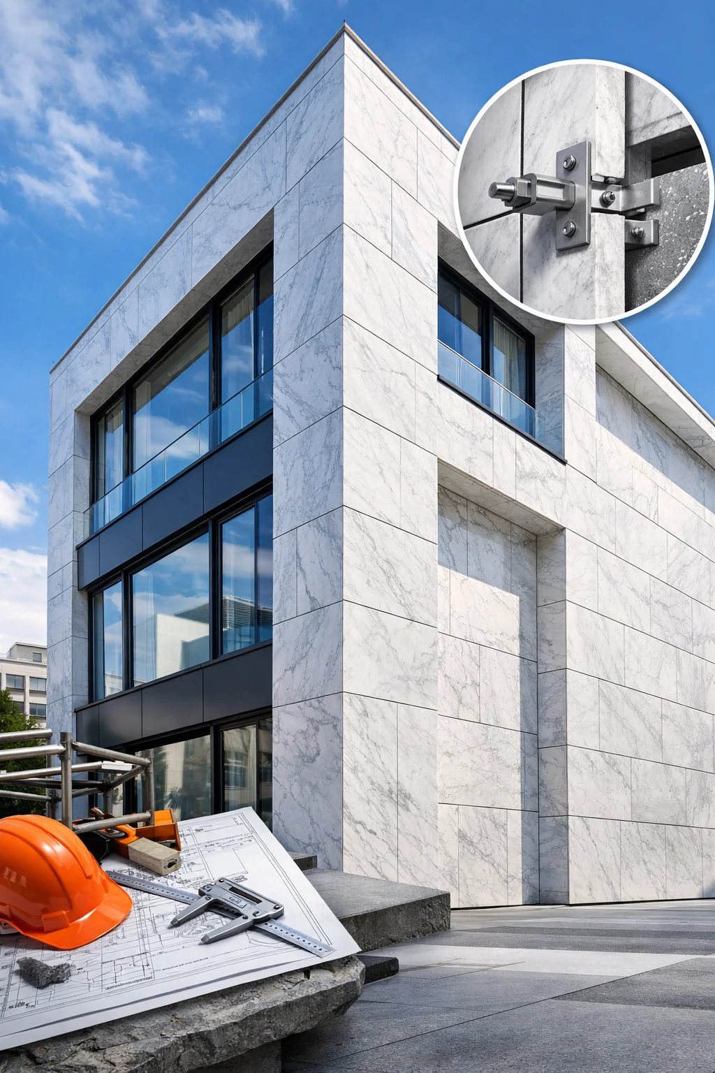 Mermer Cephe Kaplama Nedir? Avantajları ve Uygulama Süreci